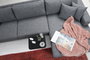 Atelier Del Sofa Sofá Cama Esquinero Derecho Nordic Corner L3+Chl Gris Oscuro 303x160 cm